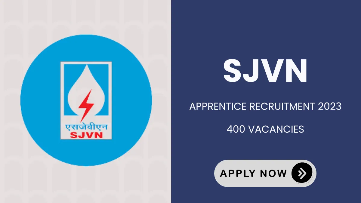 SJVN Recruitment 2023